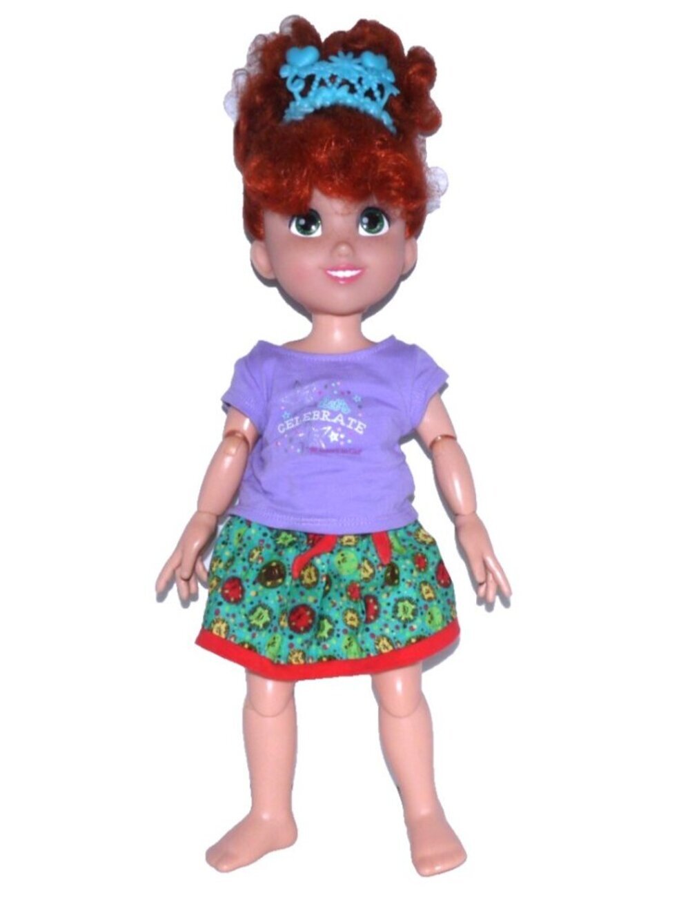 Disney Fancy Nancy 17" poseable doll Jakks Pacific, clothes don't match doll